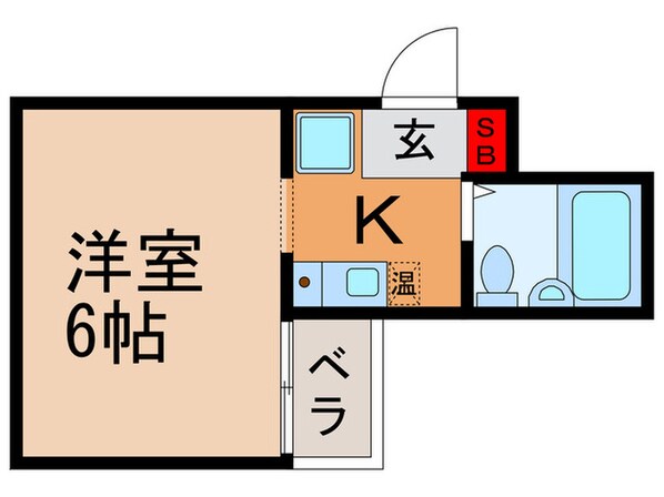 シャトーＨＡＭＡＤＡの物件間取画像